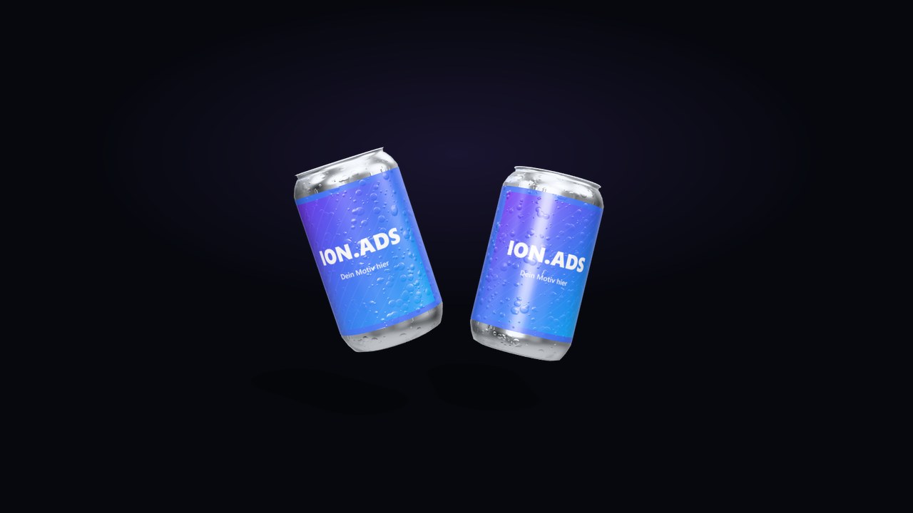 Soda-Dose mit eigenem Motiv